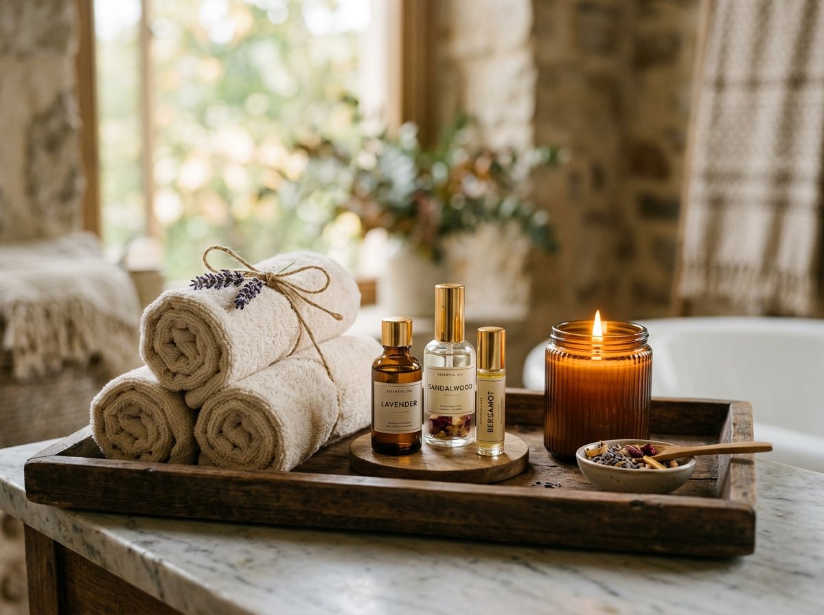 Spa Candles and Oils